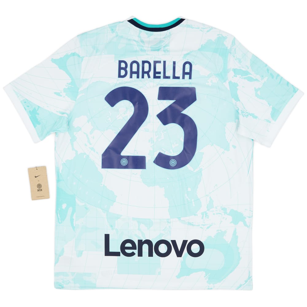 2022-23 Inter Milan Away Shirt Barella #23 (XL)