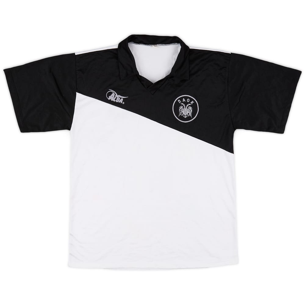 1980s PAOK Alba Training Shirt - 7/10 - (L)