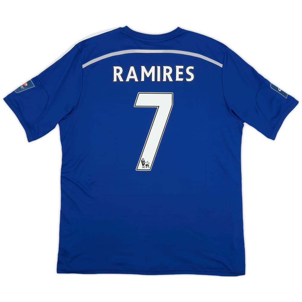 2014-15 Chelsea 'Capital One Cup Final' Home Shirt Ramires #7 - 6/10 - (XXL)