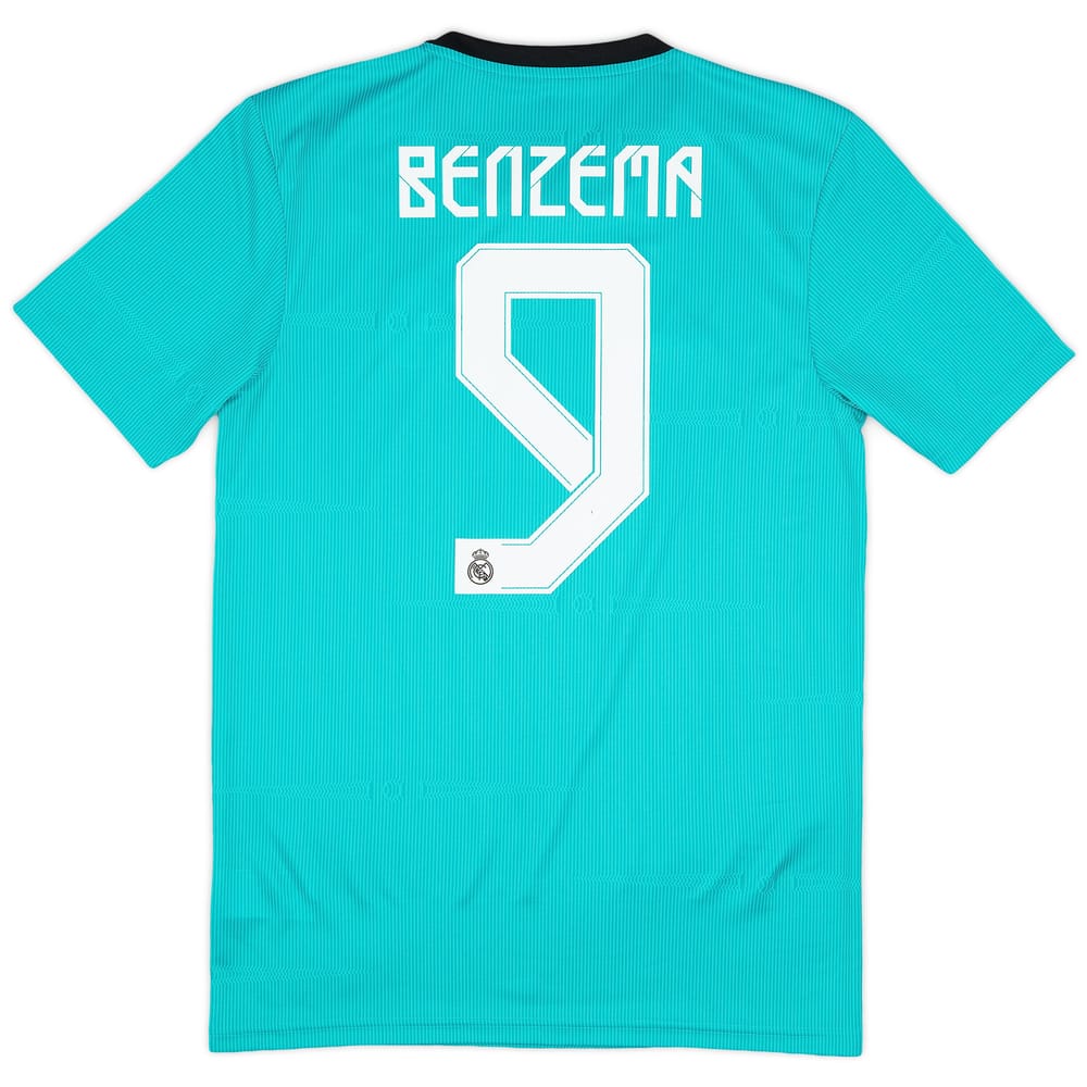 2021-22 Real Madrid Third Shirt Benzema #9 (S)