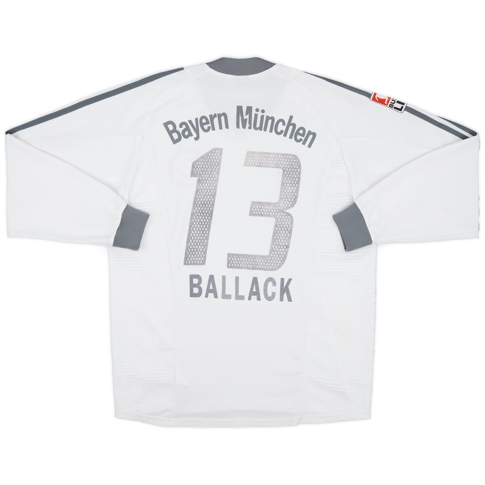 2002-03 Bayern Munich Away L/S Shirt Ballack #13 - 5/10 - (M)