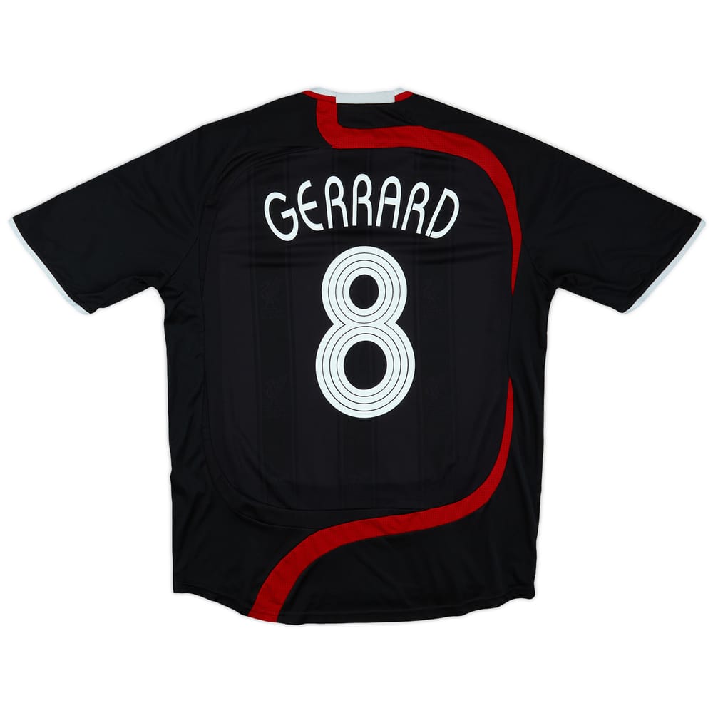 2007-08 Liverpool Third Shirt Gerrard #8 - 7/10 - (L)
