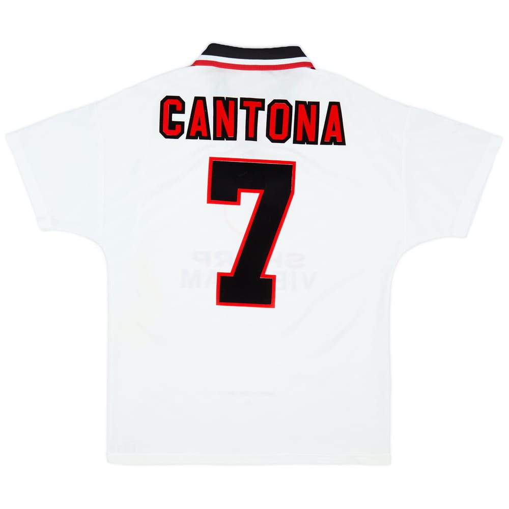 1996-97 Manchester United Away Shirt Cantona #7 - 8/10 - (M)