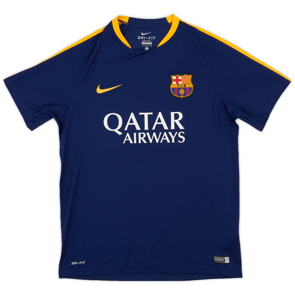 2015-16 Barcelona Nike Training Shirt - 9/10 - (L)