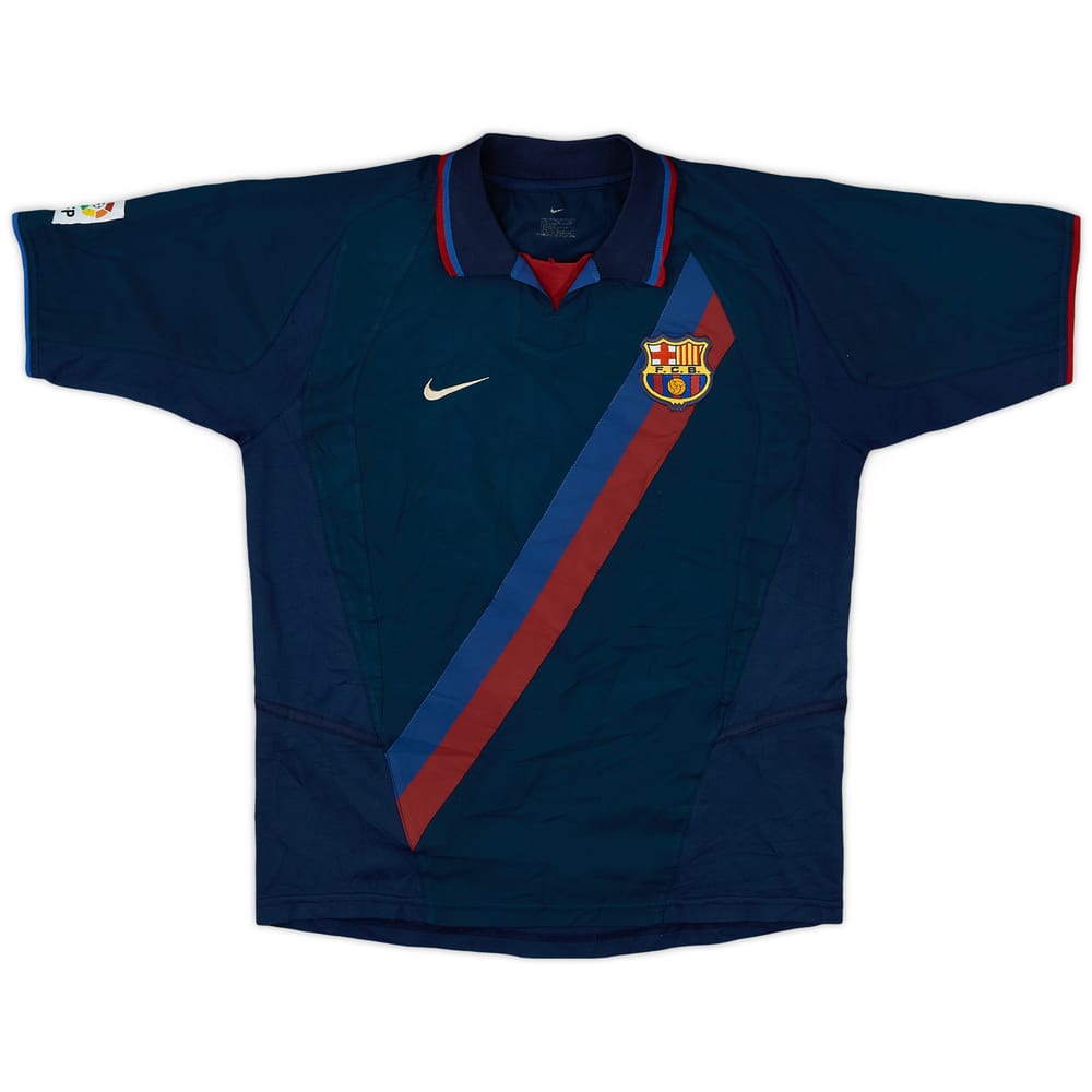 2002-03 Barcelona Away Shirt - 7/10 - (XL.Boys)