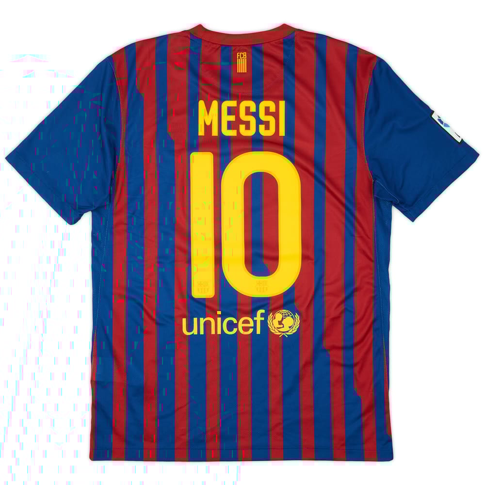 2011-12 Barcelona Home Shirt Messi #10 - 9/10 - (M)