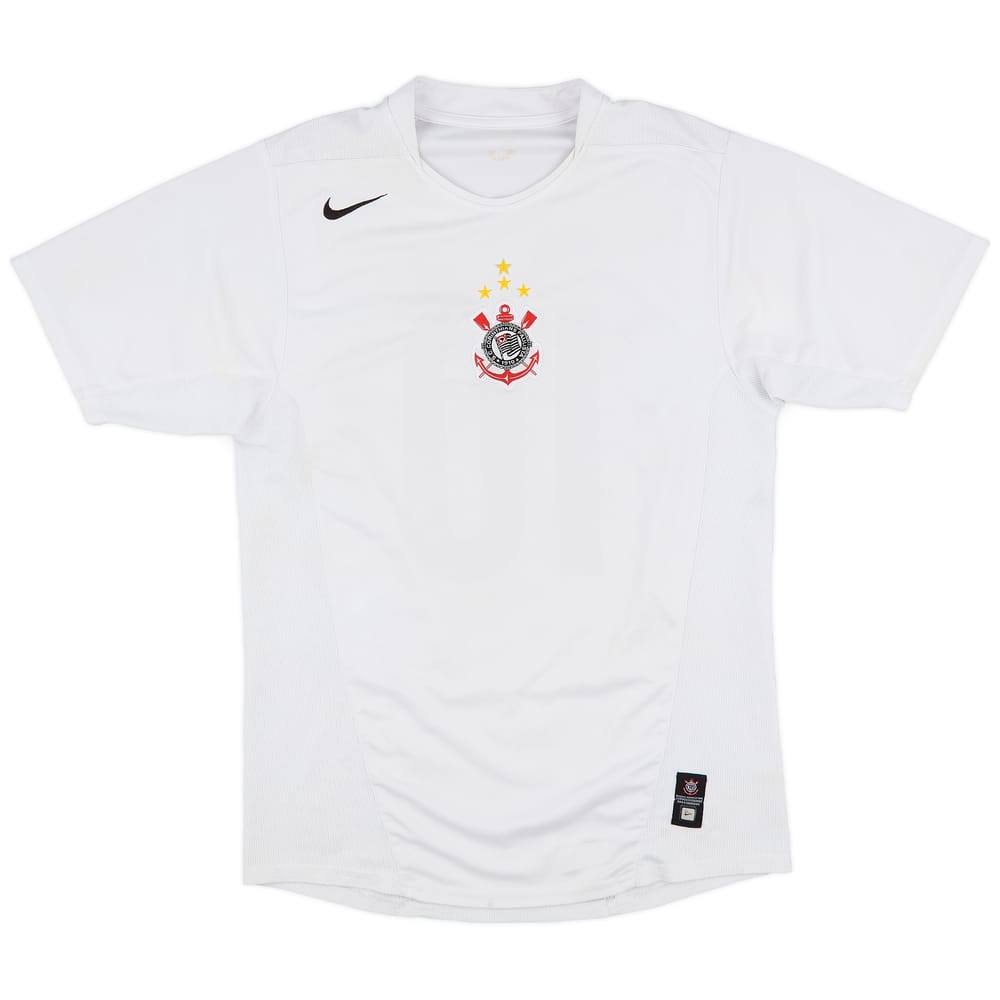 2004-05 Corinthians Home Shirt #10 (Tevez)- 6/10 - (L)