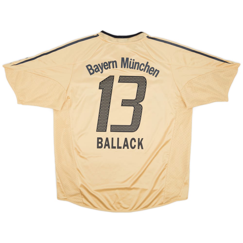 2004-05 Bayern Munich Away Shirt Ballack #13 - 7/10 - (XL)