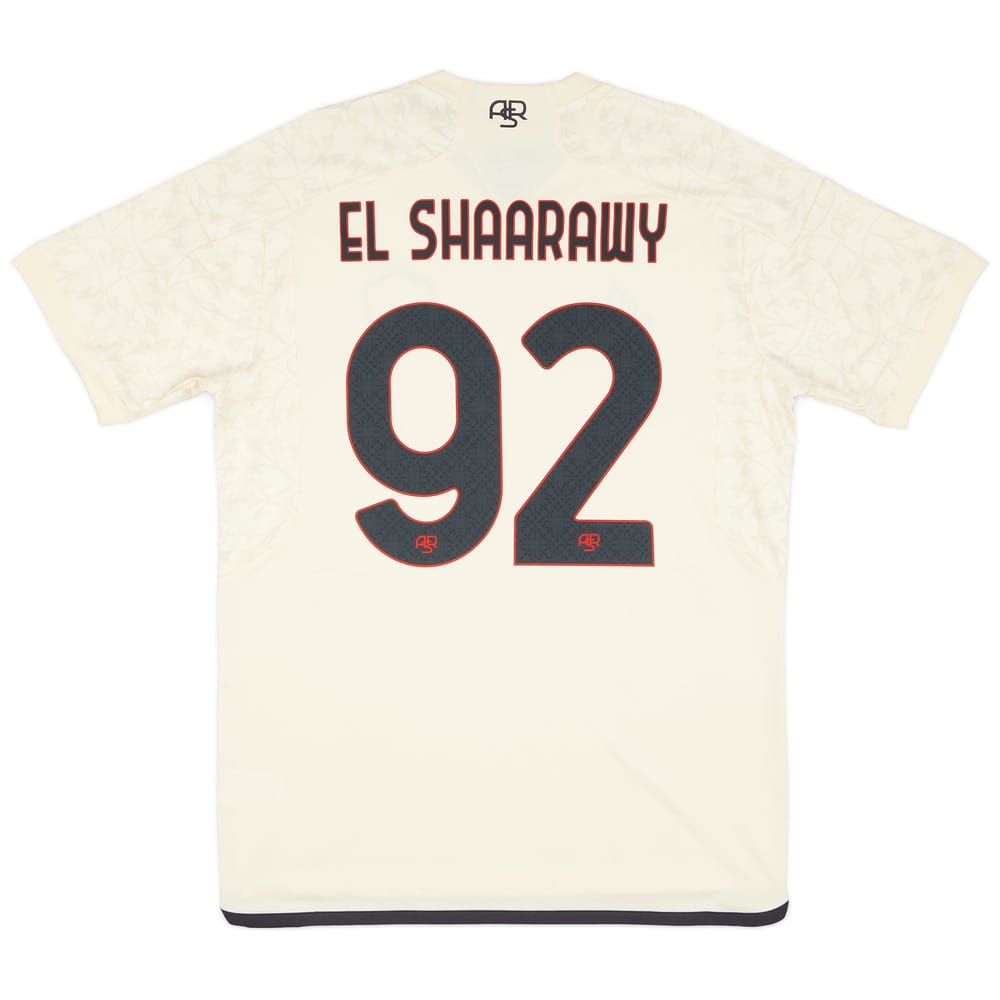 2023-24 Roma Away Shirt El Shaarawy #92
