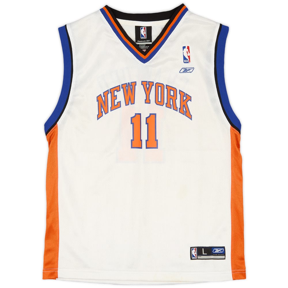 2004-06 New York Knicks Crawford #11 Reebok Home Jersey - 8/10 - (L.Boys)