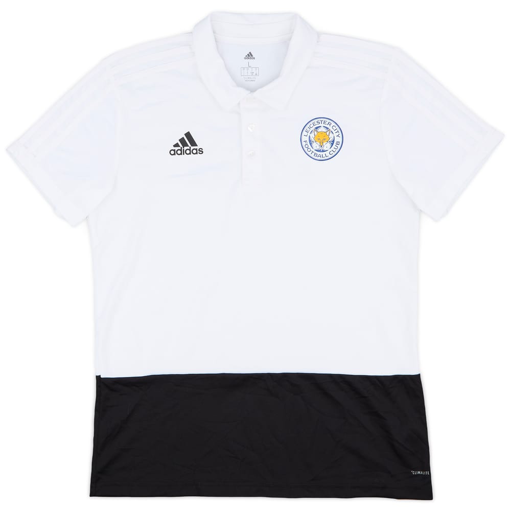 2017-18 Leicester City adidas Polo Shirt - 9/10 - (L)