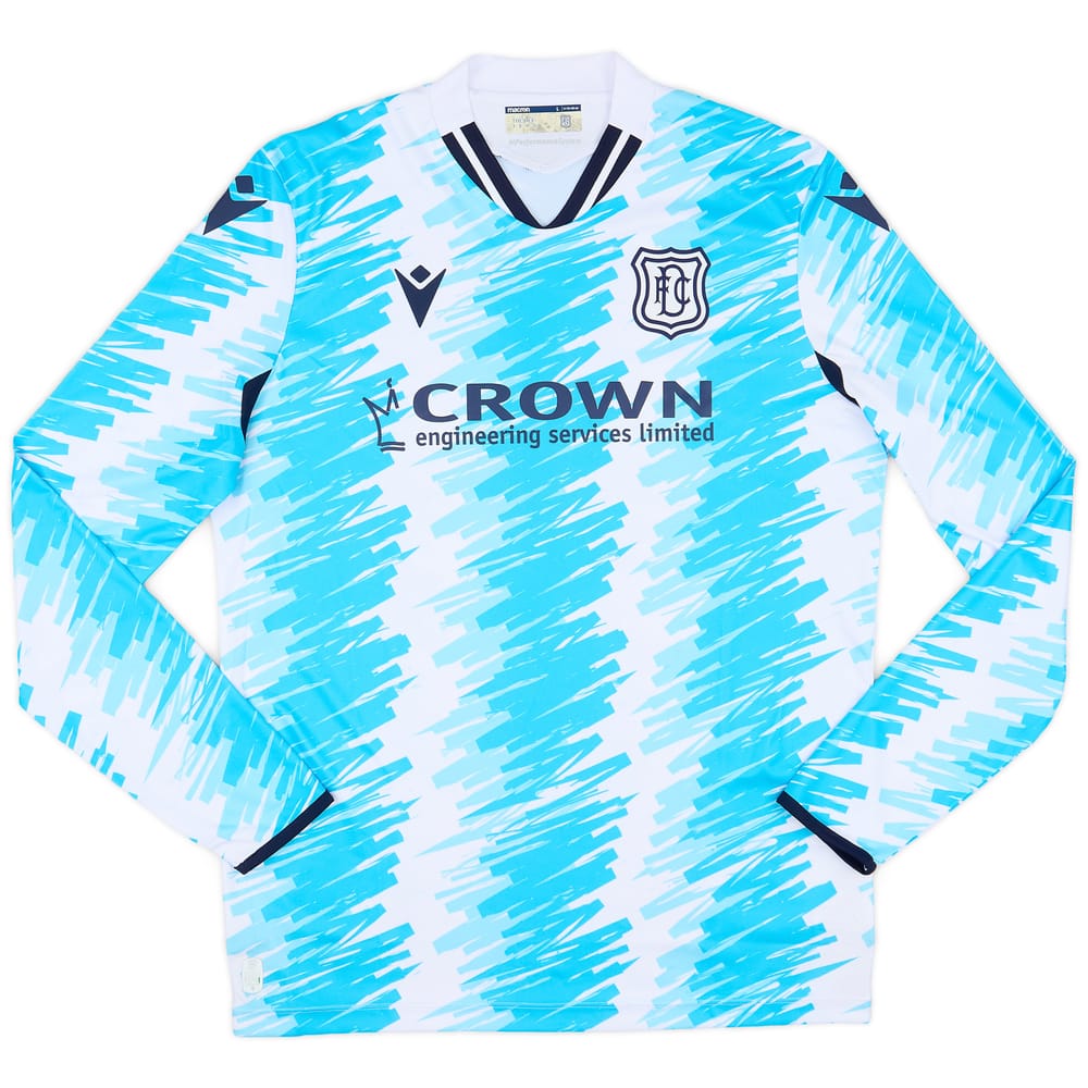 2022-23 Dundee FC Away L/S Shirt - 9/10 - (L)