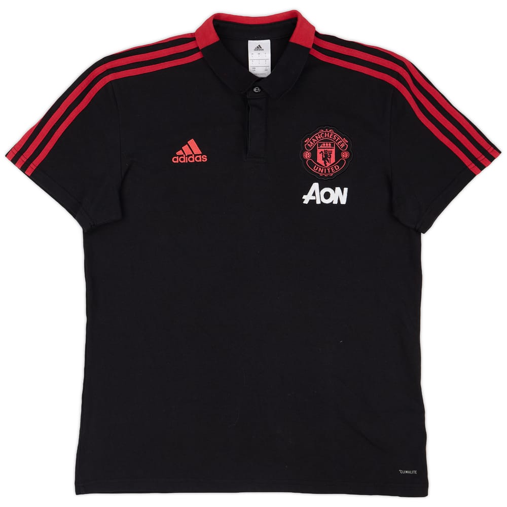 2018-19 Manchester United adidas Polo Shirt - 8/10 - (L)