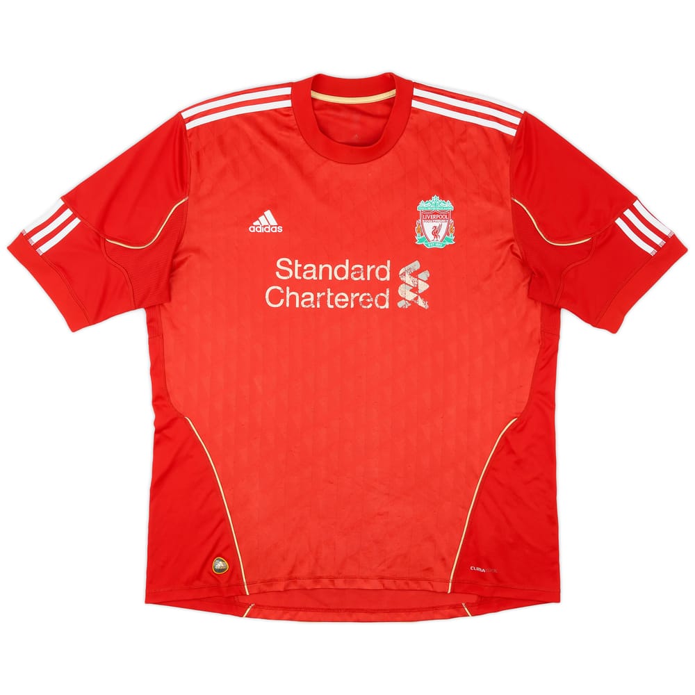 2010-12 Liverpool Home Shirt - 4/10 - (XXL)