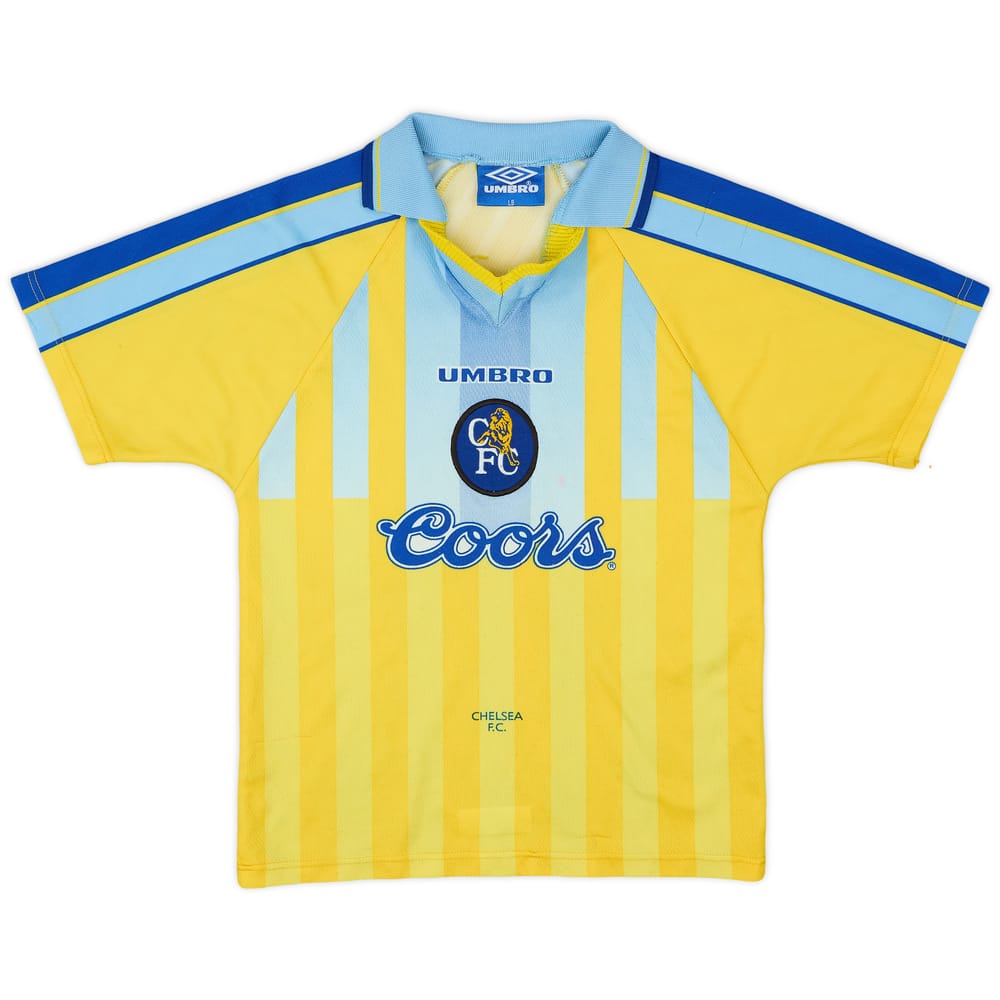 1996-97 Chelsea Away Shirt - 6/10 - (L.Boys)