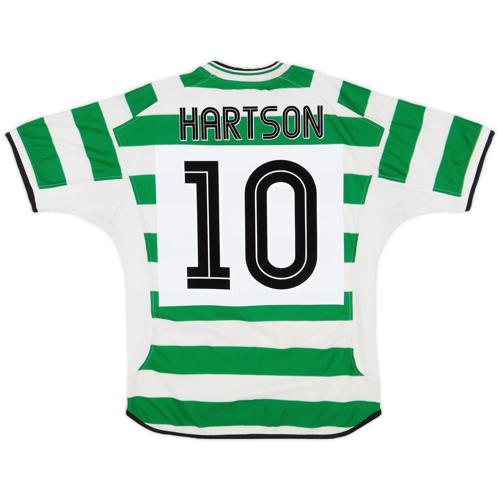 2001-03 Celtic Home Shirt Hartson #10 - 4/10 - (M)