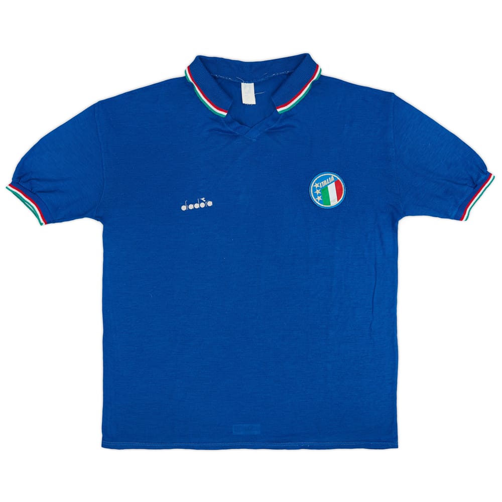 1986-90 Italy Home Shirt - 5/10 - (XL)