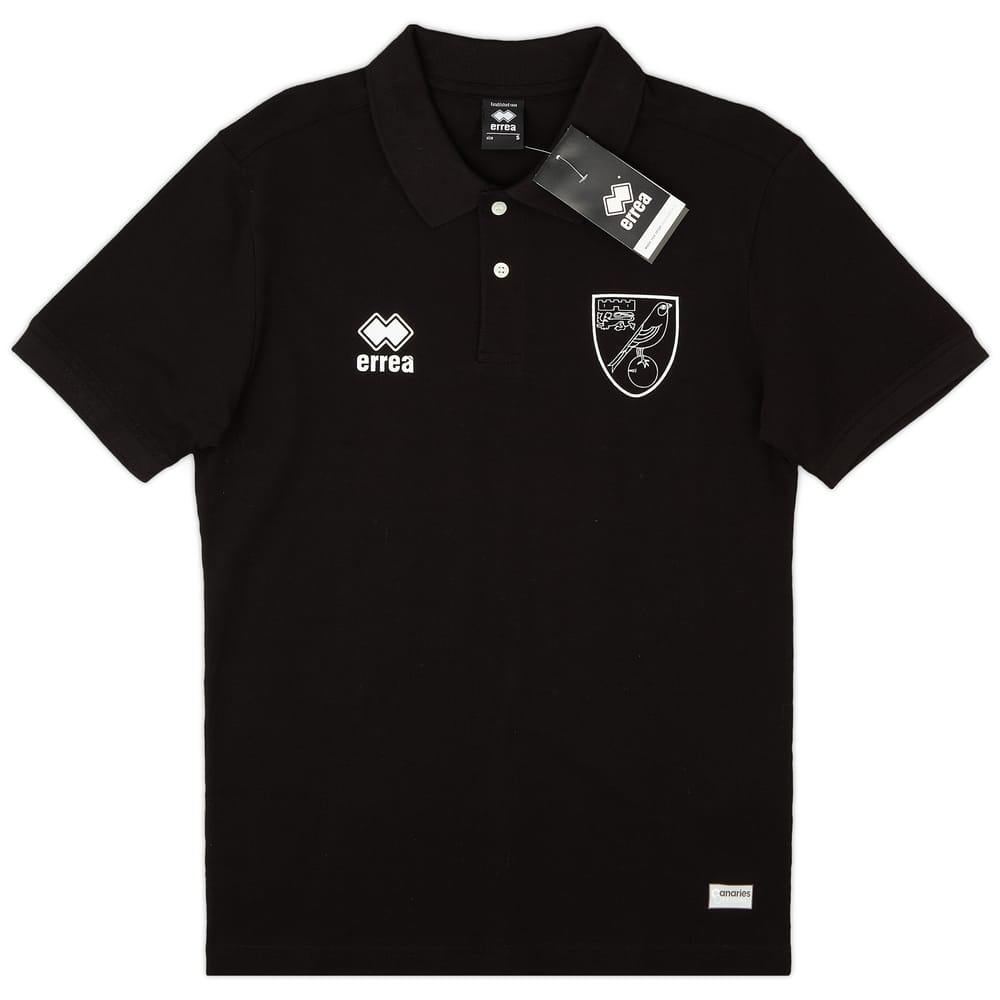 2017-18 Norwich Errea Polo T-Shirt (S)