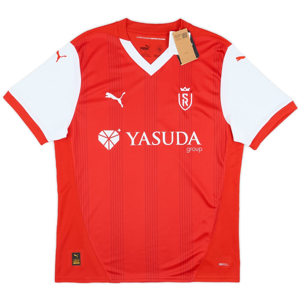 2024-25 Stade Reims Home Shirt