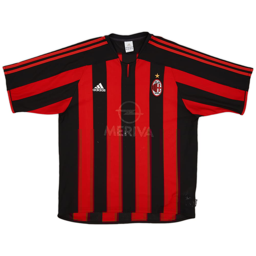 2003-04 AC Milan Home Shirt - 4/10 - (L)
