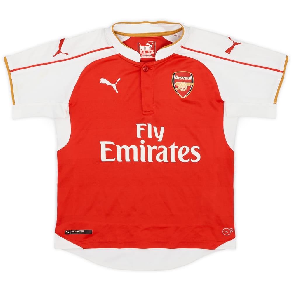 2015-16 Arsenal Home Shirt - 8/10 - (6-7 Years)