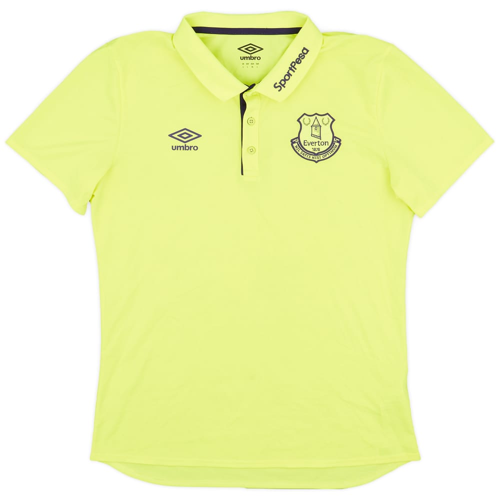 2018-19 Everton Umbro Polo Shirt - 8/10 - (L)