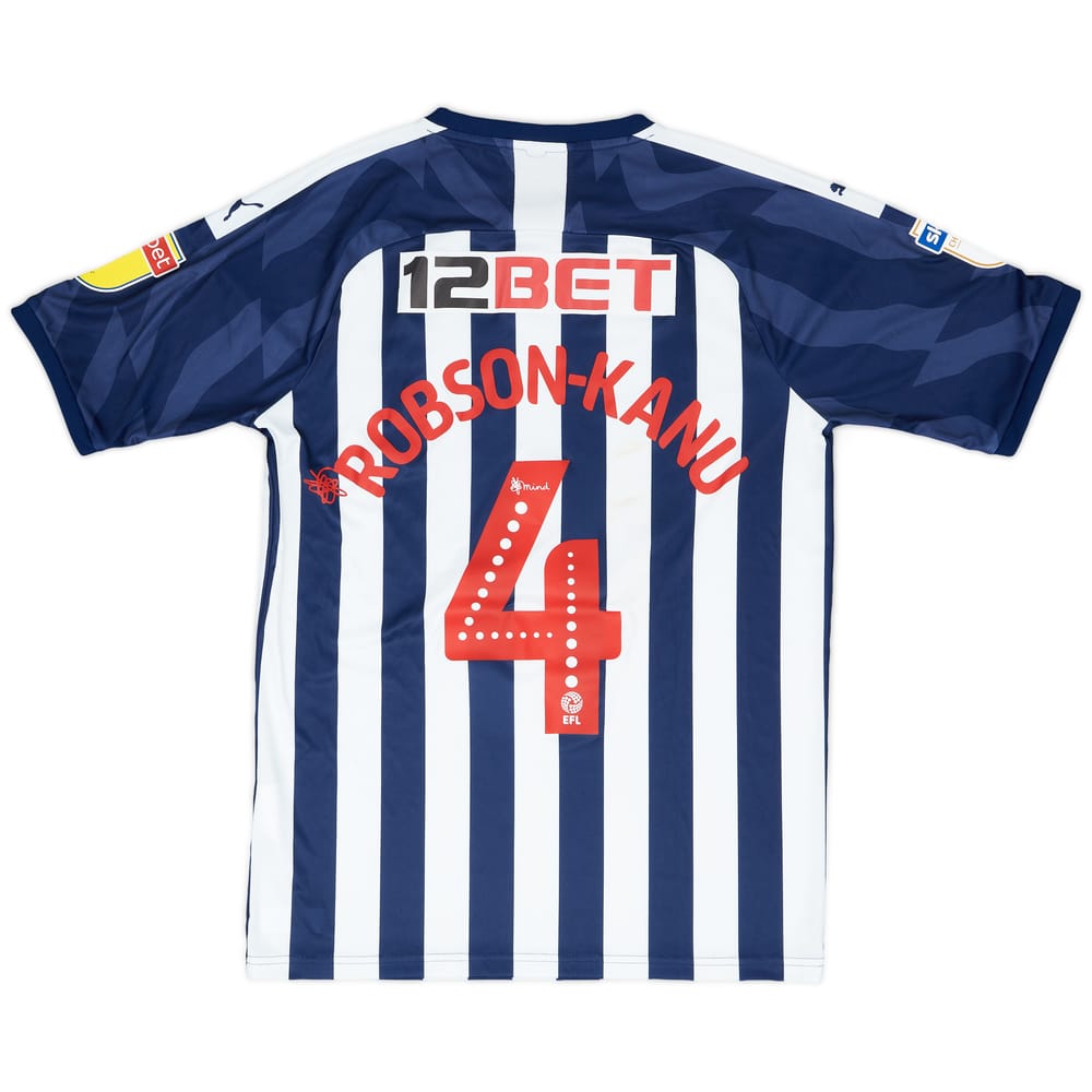 2019-20 West Brom Match Worn Home Shirt Robson-Kanu #4