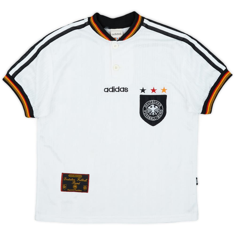1996-98 Germany Home Shirt - 8/10 - (L.Boys)