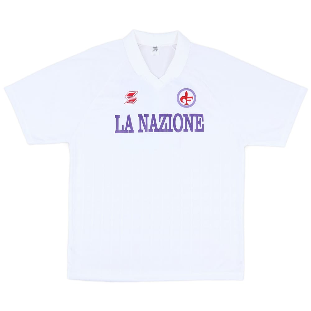 1989-90 Fiorentina ABM Reissue Away Shirt #10 (Baggio)