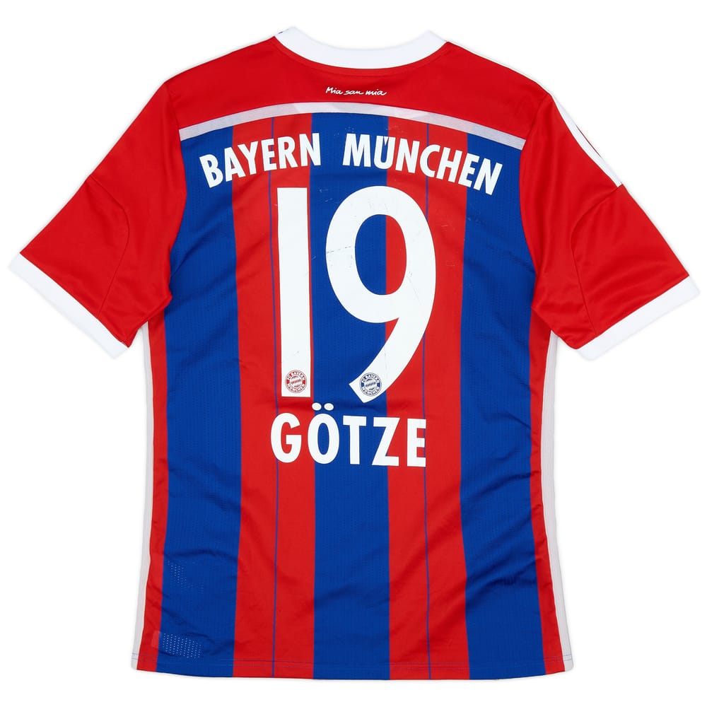2014-15 Bayern Munich Home Shirt Gotze #19 - 6/10 - (XL.Boys)
