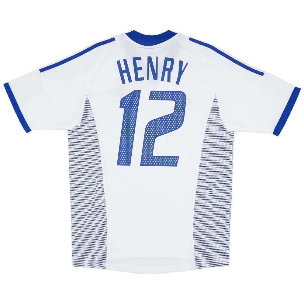 2002-04 France Away Shirt Henry #12 - 9/10 - (S)