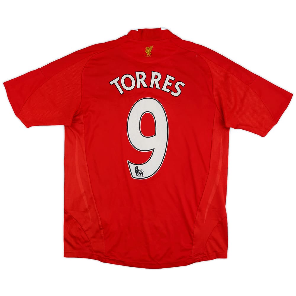 2008-10 Liverpool Home Shirt Torres #9 - 5/10 - (XL.Boys)