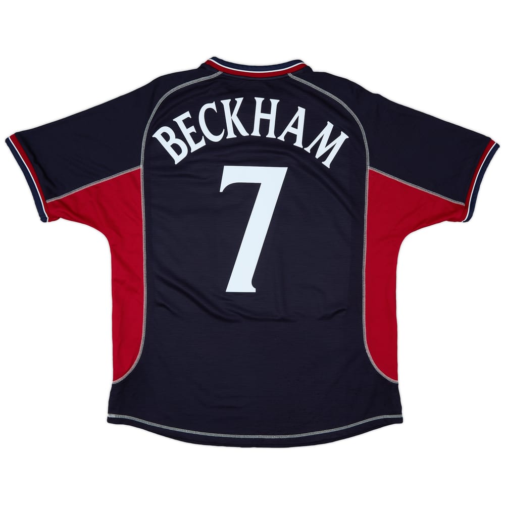 2000-01 Manchester United Third Shirt Beckham #7 - 9/10 - (XL)