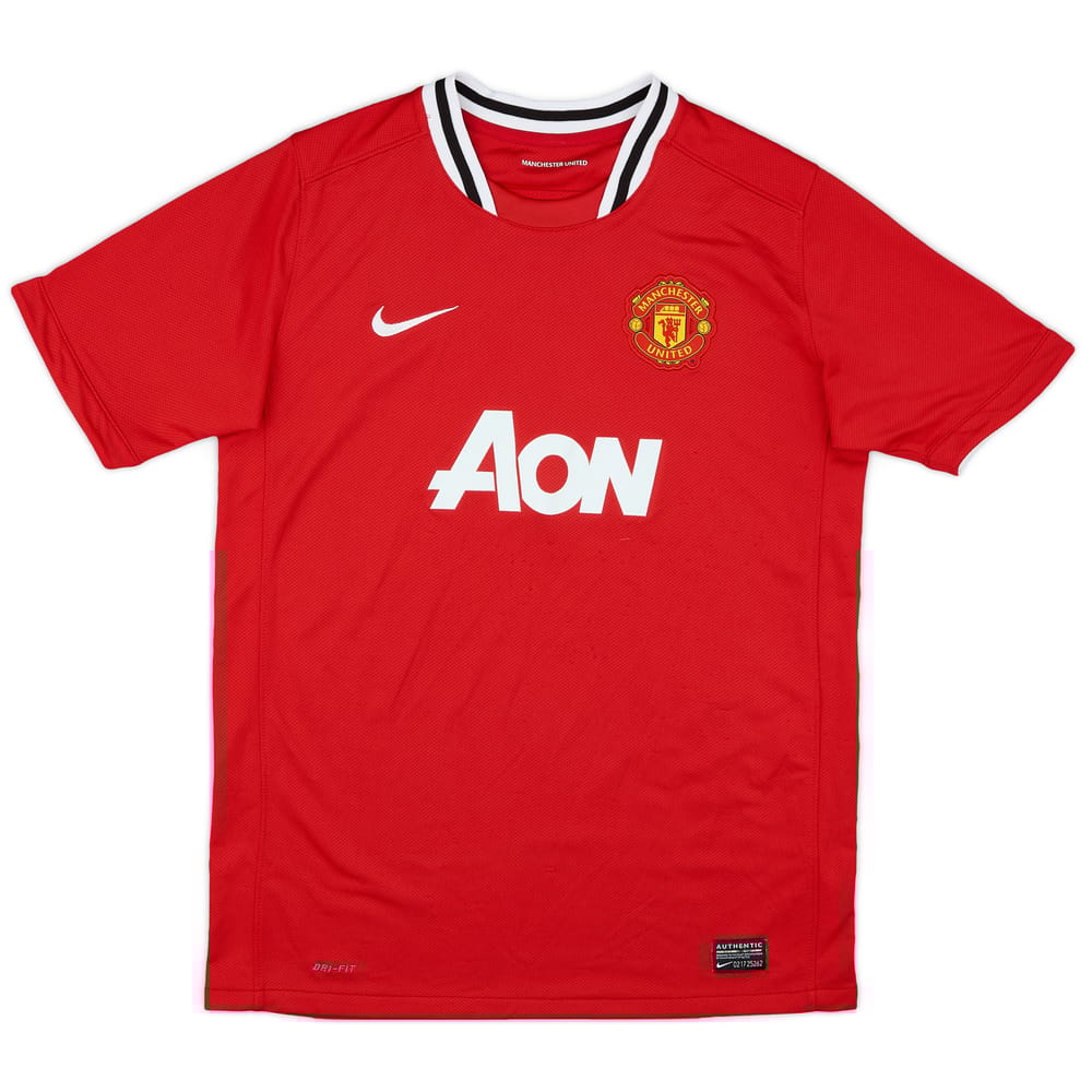 2011-12 Manchester United Home Shirt - 8/10 - (XL.Boys)
