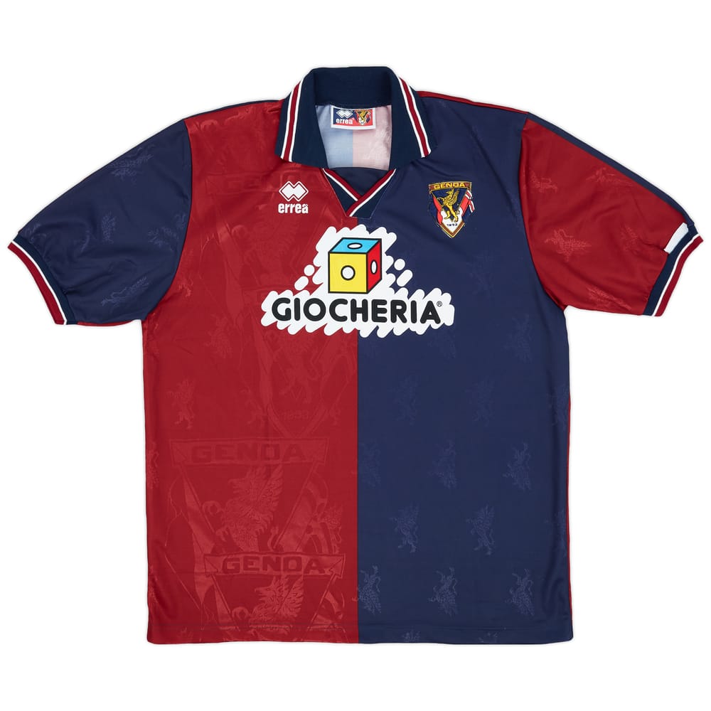 1995-96 Genoa Home Shirt - 9/10 - (XXL)
