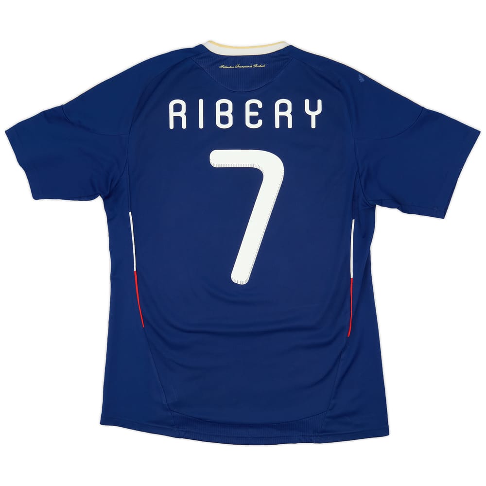 2009-10 France Home Shirt Ribery #7 - 5/10 - (XL)