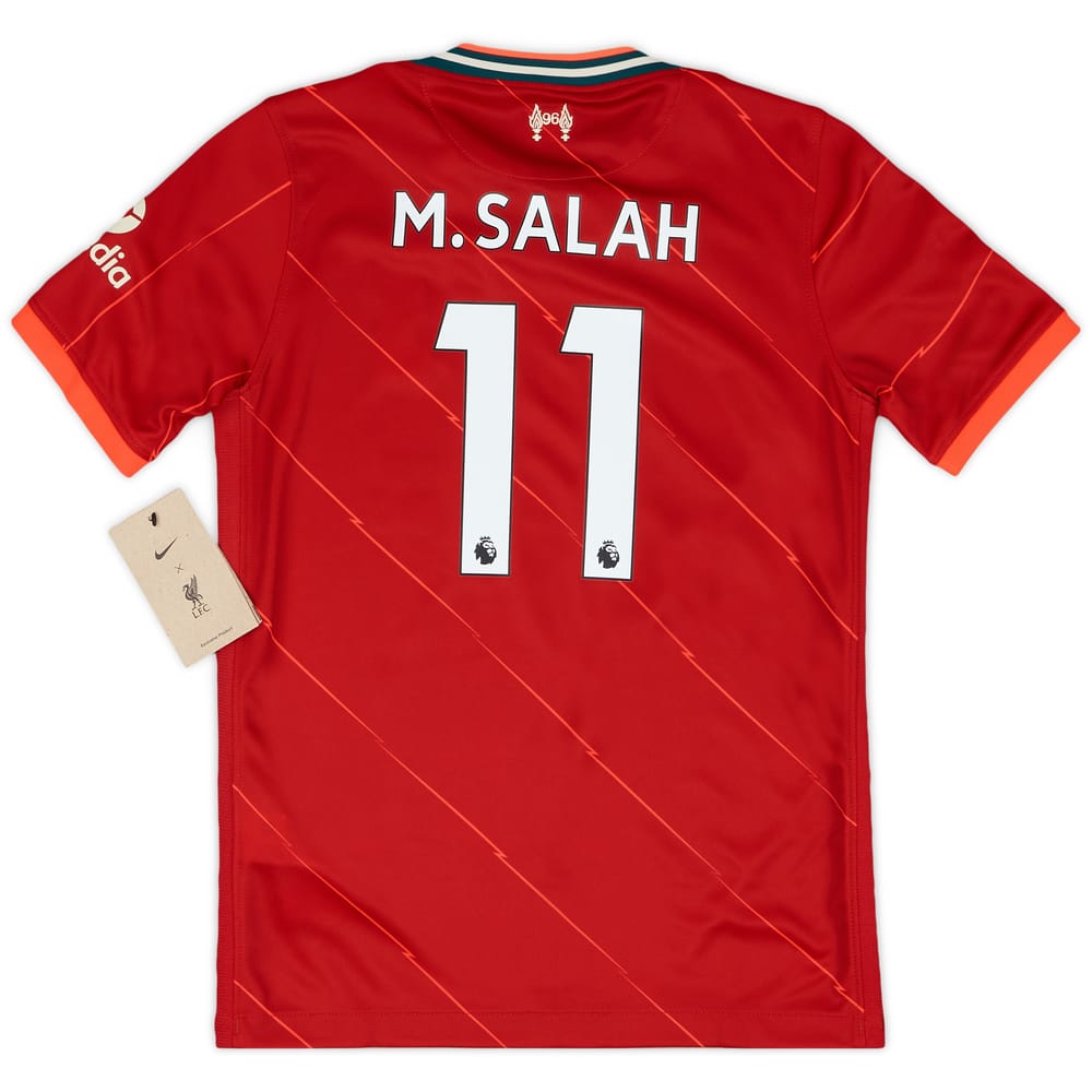 2021-22 Liverpool Home Shirt M.Salah #11 (KIDS)