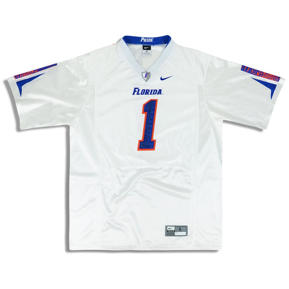 2010 Florida Gators Jenkins #1 Nike Jersey (Away) L