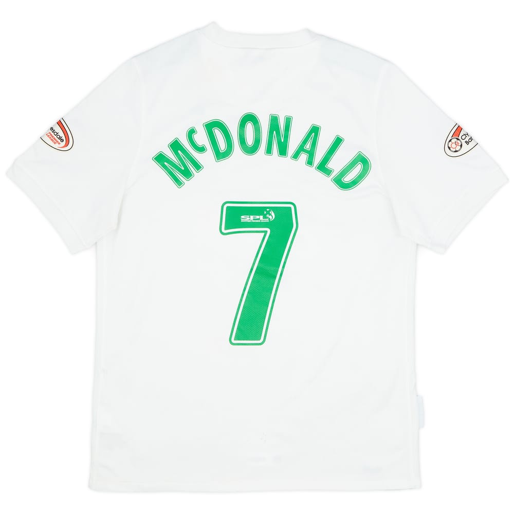 2009-10 Celtic European Shirt McDonald #7 - 8/10 - (S)
