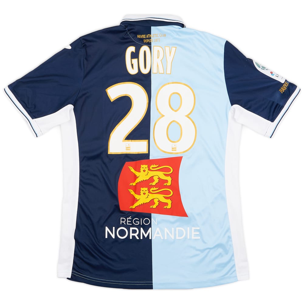 2018-19 Le Havre Home Shirt Gory #28 - 9/10 - (M)