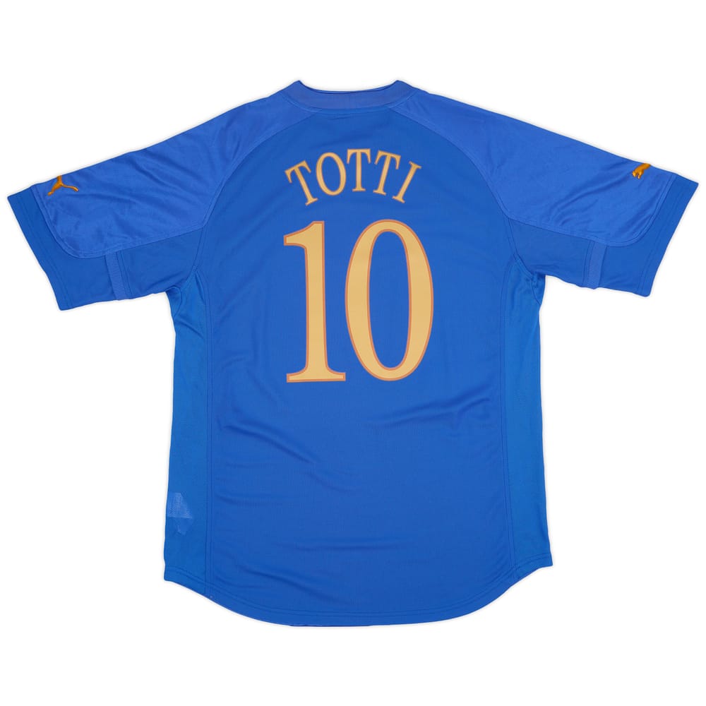 2004-06 Italy Home Shirt Totti #10 (XL)
