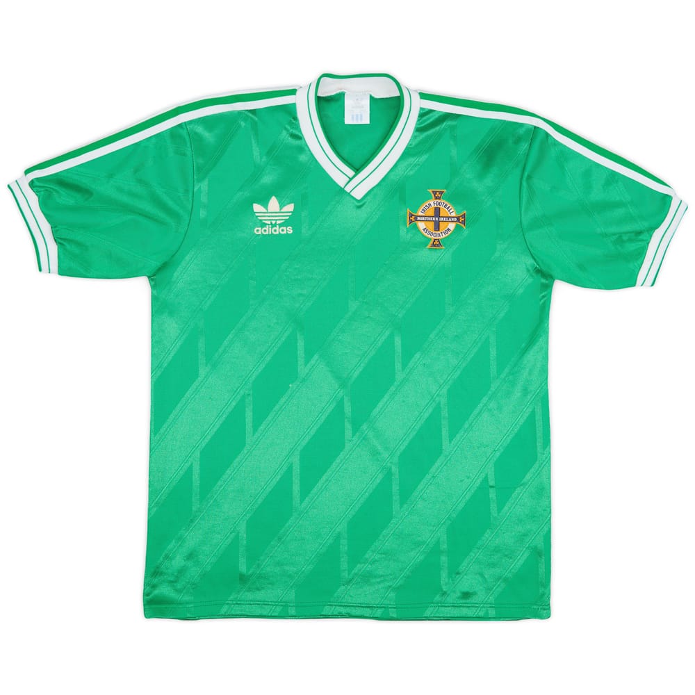 1986-88 Northern Ireland Home Shirt - 9/10 - (XL.Boys)