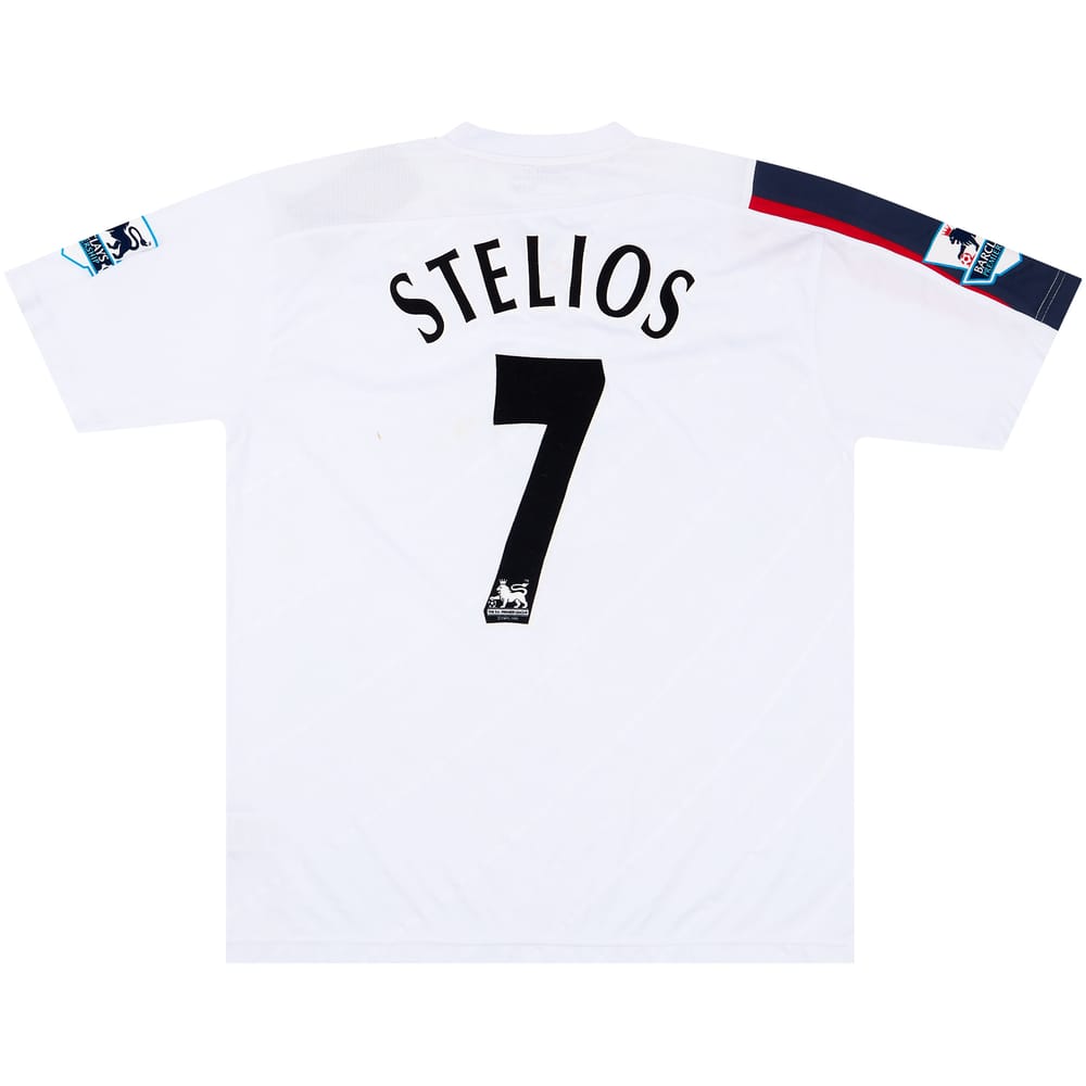 2005-06 Bolton Match Issue Home Shirt Stelios #7