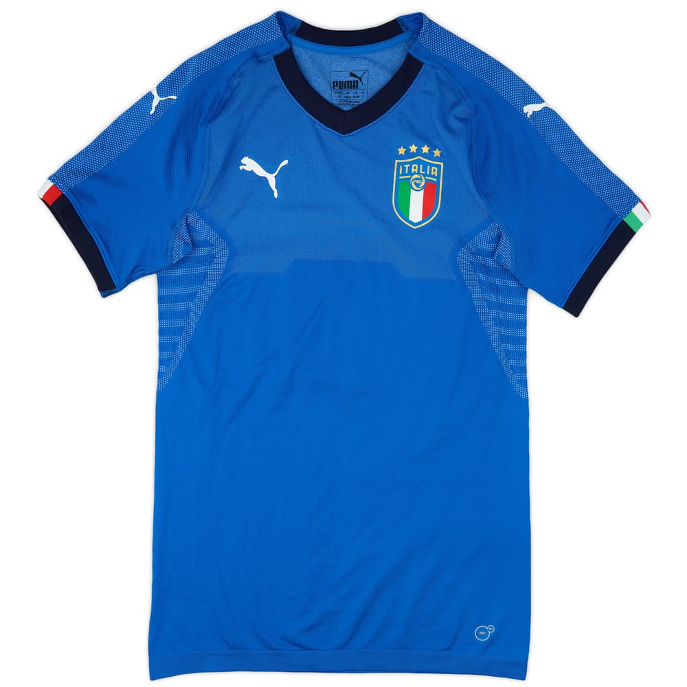 2018-19 Italy Authentic Home Shirt - 8/10 - (L)