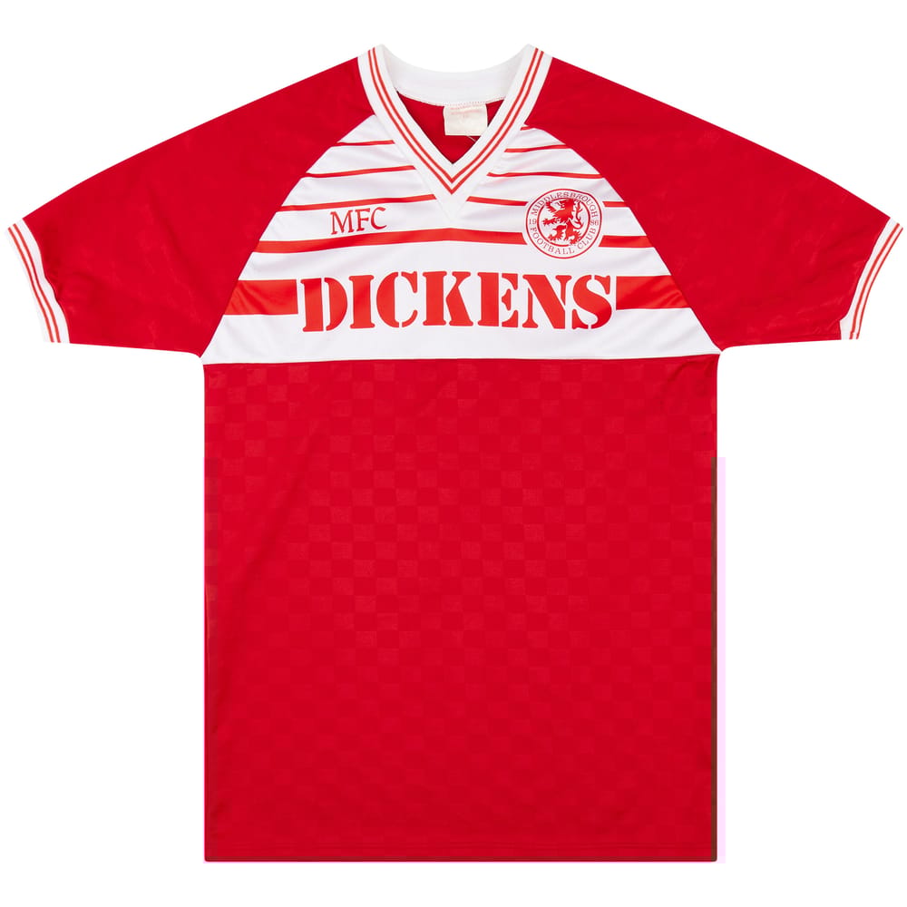 1987-88 Middlesbrough Home Shirt - 8/10 - (M)