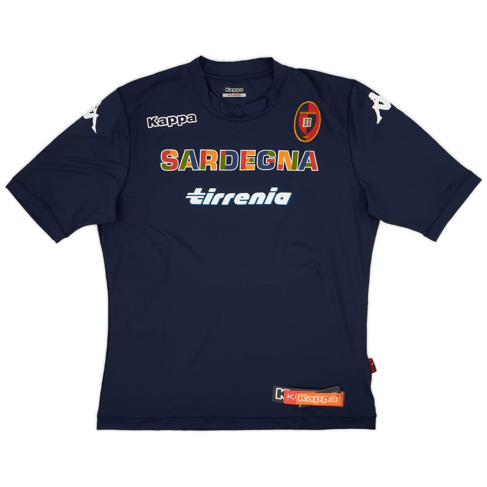 2013-14 Cagliari Kappa Training Shirt (XXL)