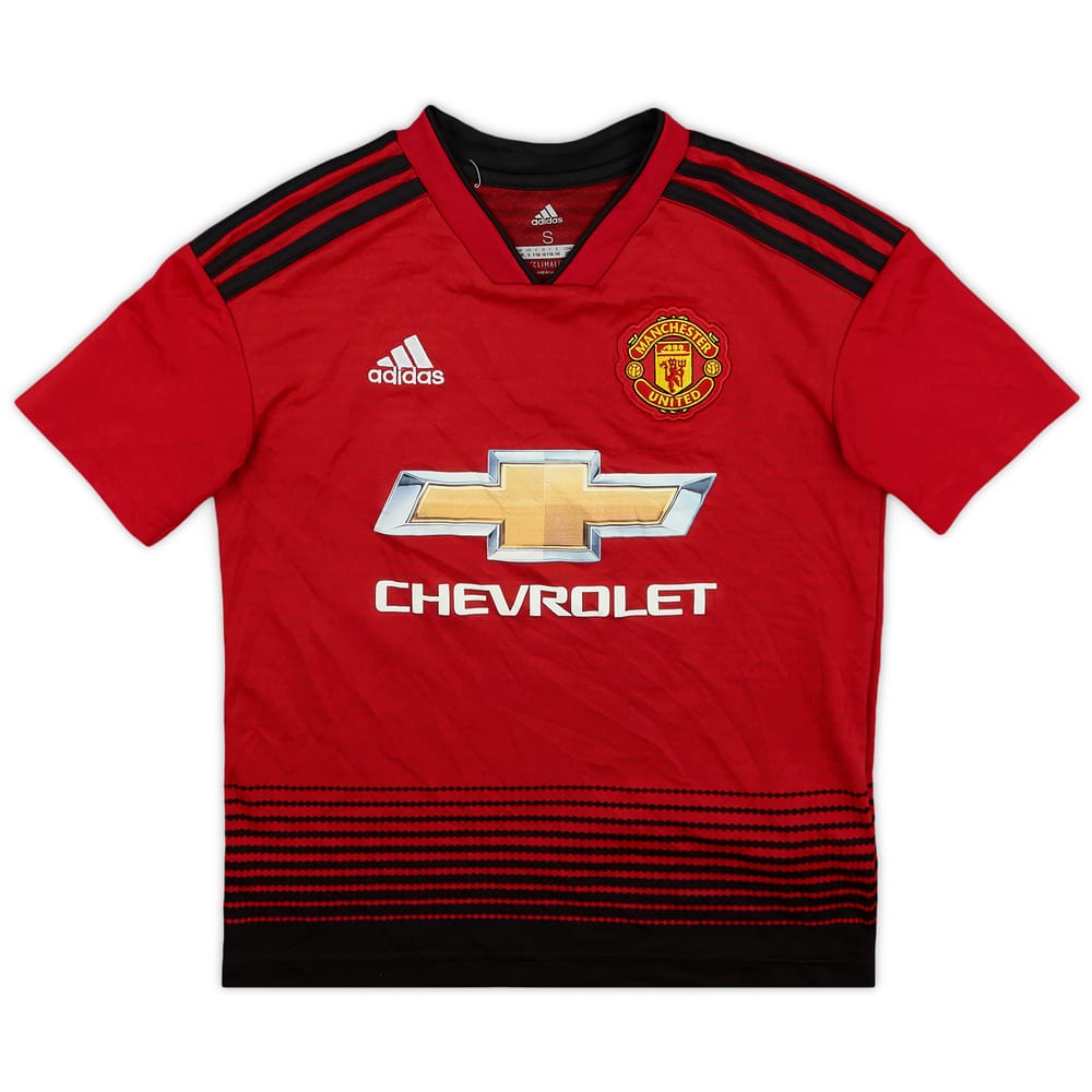 2018-19 Manchester United Home Shirt - 9/10 - (S.Boys)