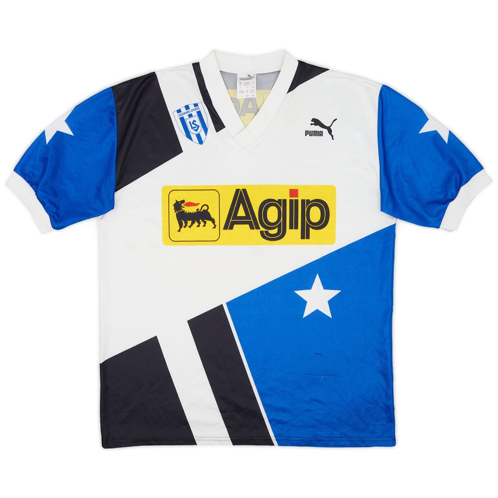 1991-92 Lausanne-Sport Home Shirt - 7/10 - (L)