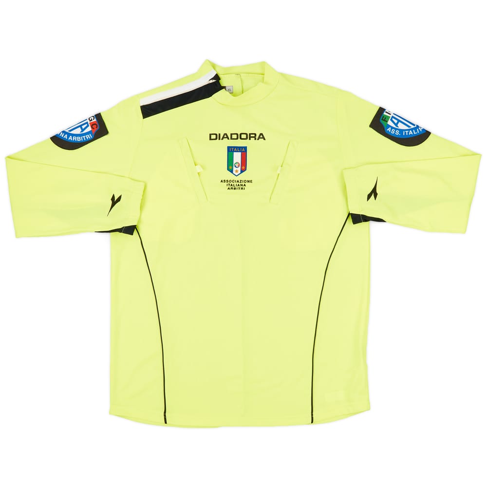 2000s Italy Diadora Referee L/S Shirt - 9/10 - (XL)