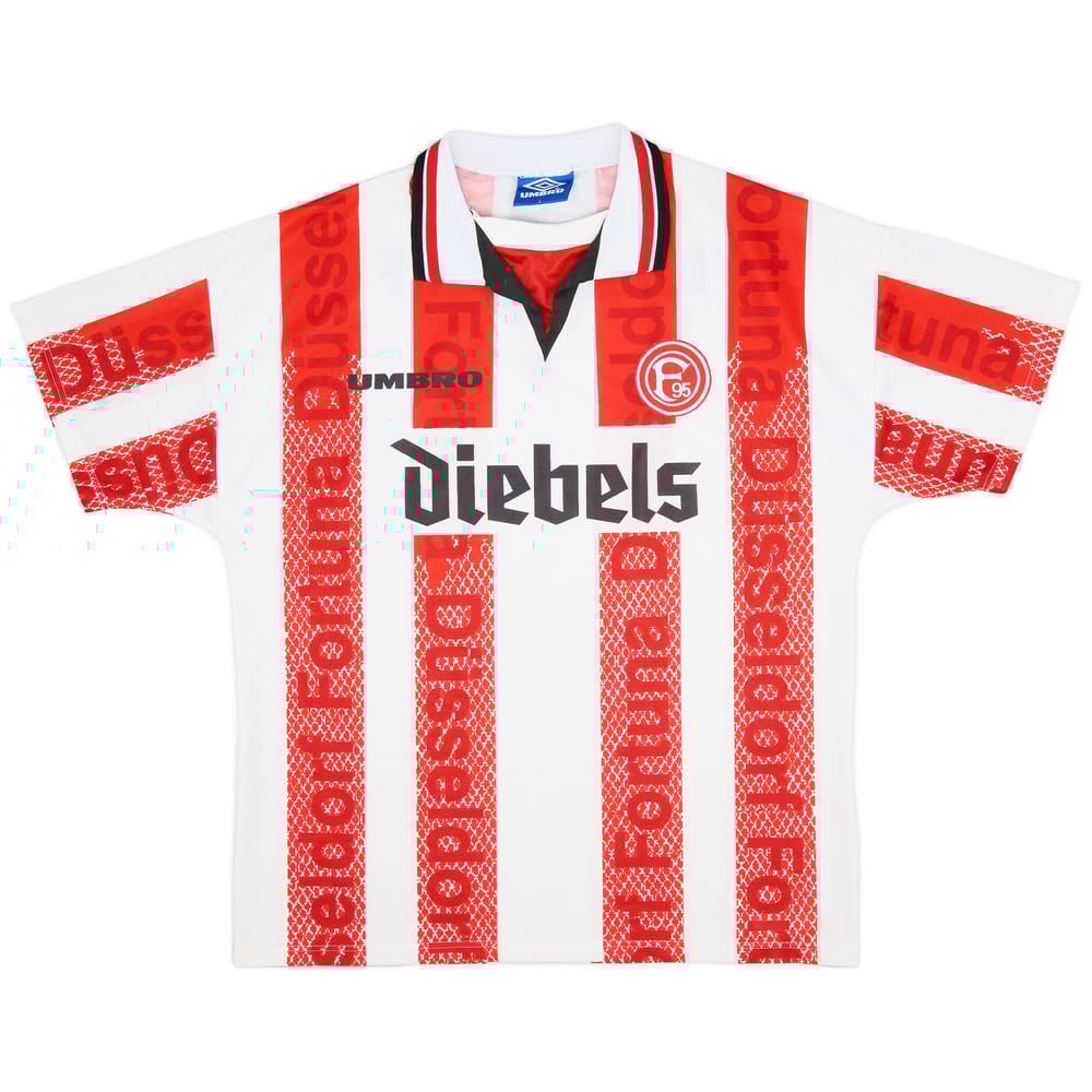 1996-98 Fortuna Dusseldorf Home Shirt - 9/10 - (L)